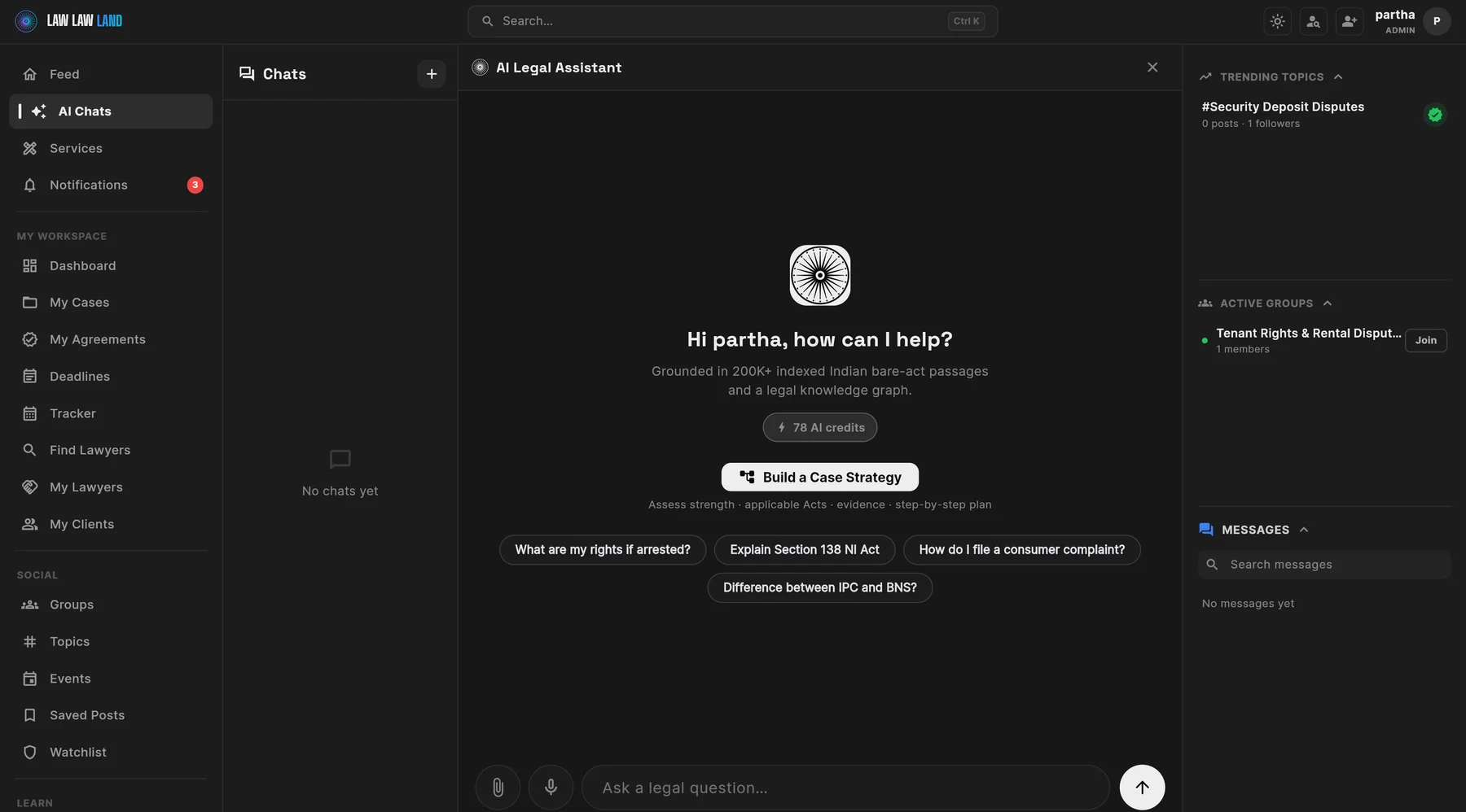 Lawlawland — AI Legal Assistant