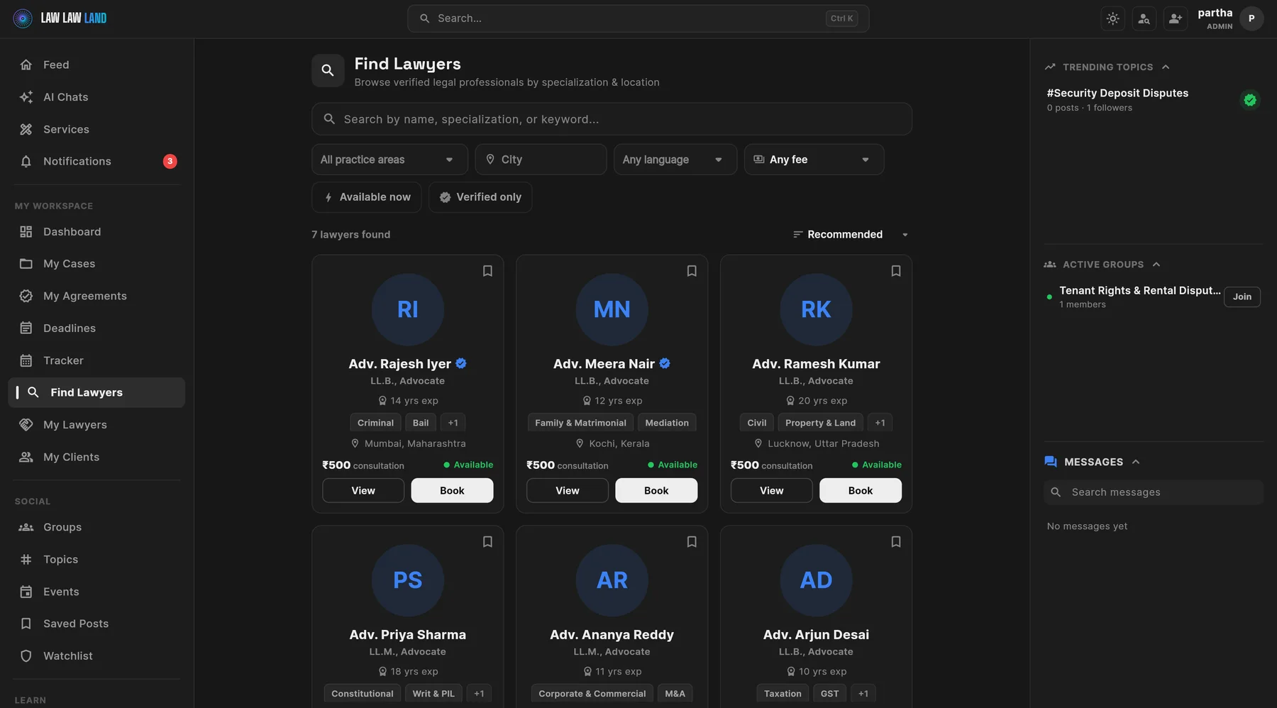 Lawlawland — Find Lawyers