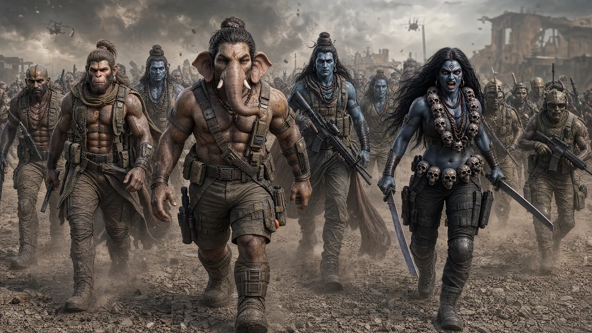 Ganapathi — Character Sheets to a 4K Film