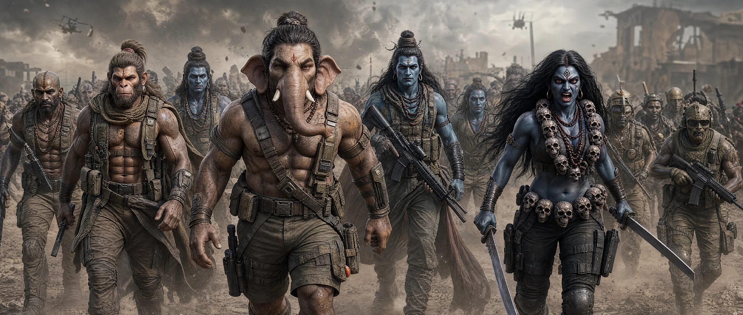 Ganapathi — Character Sheets to a 4K Film